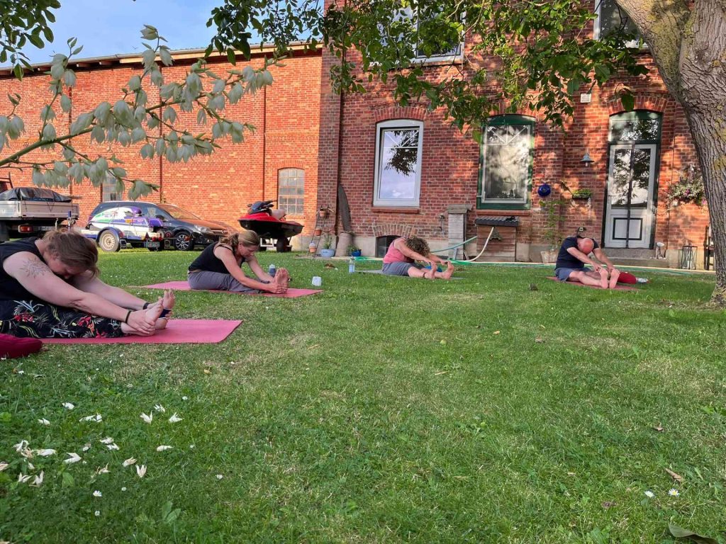 Yoga/Fußpflege